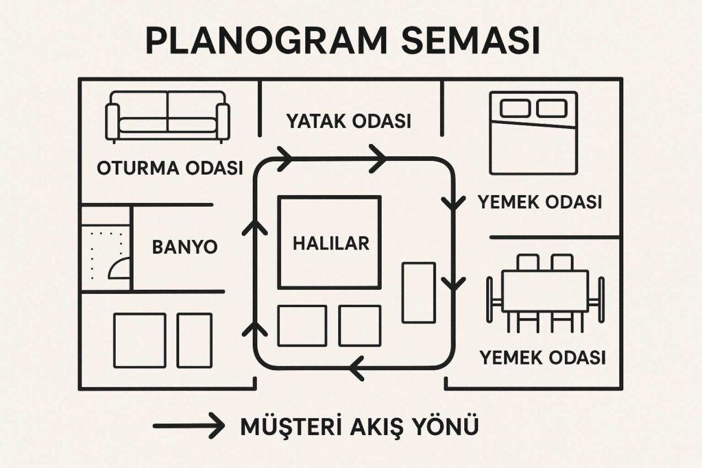 Dekorasyon-showroomunda-müşteri-akış-yönünü-gösteren-planogram-şeması