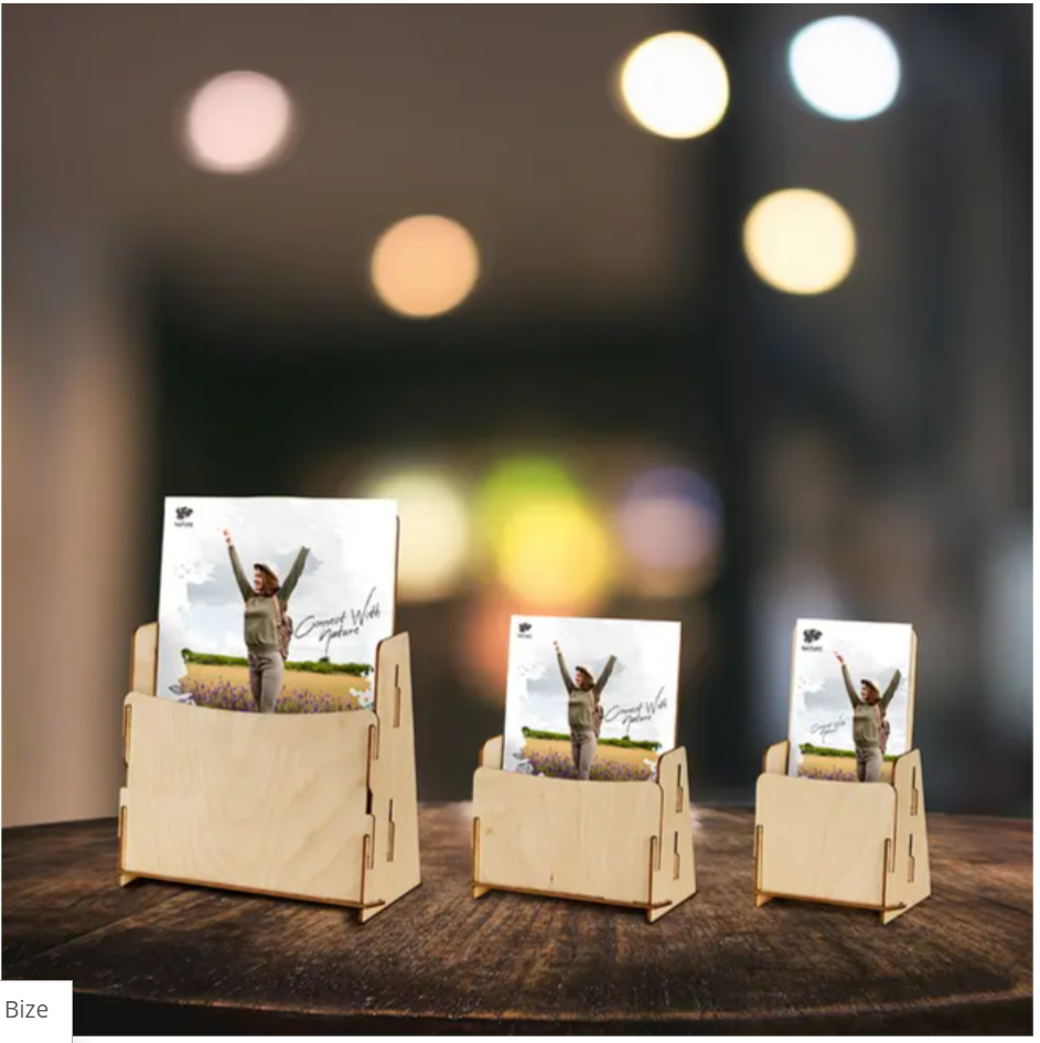 Raf Tipi Broşürlük ve Masaüstü Broşürlük Gıda Perakendesinde Müşteri Çekme Yöntemleri