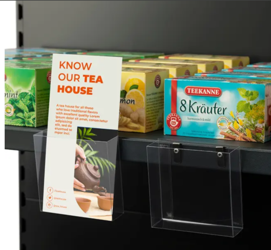 Raf Tipi Broşürlüklerle Eczane İçi Düzen ve Tanıtım