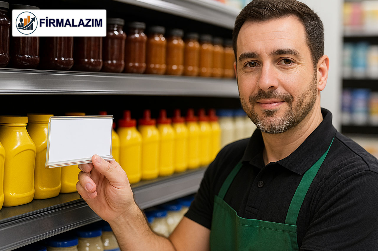 Elektronik Market Fiyat Etiketi