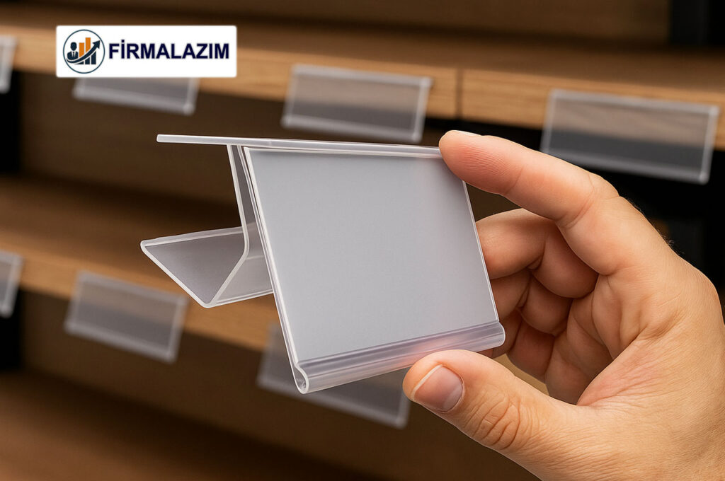 Yapışkanlı Ahşap Raf Etiketlik Modelleri