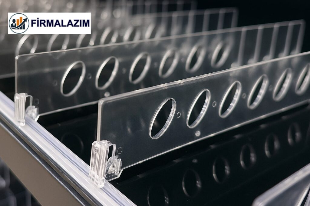 pleksi-raf-ayırıcı