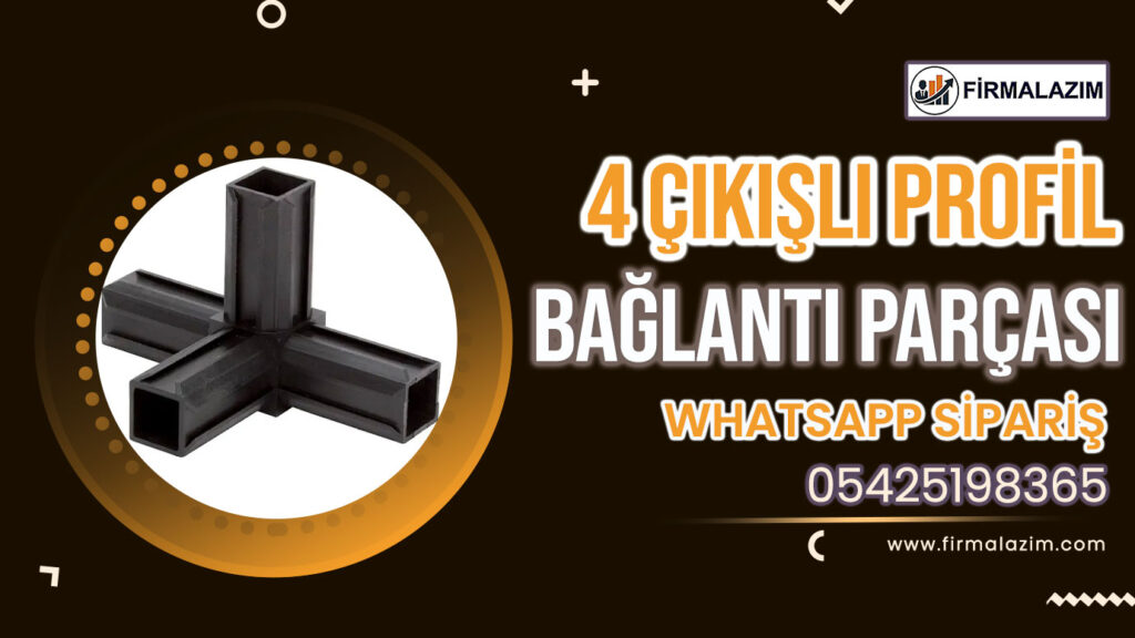30x30 demir profil bağlantı parçası