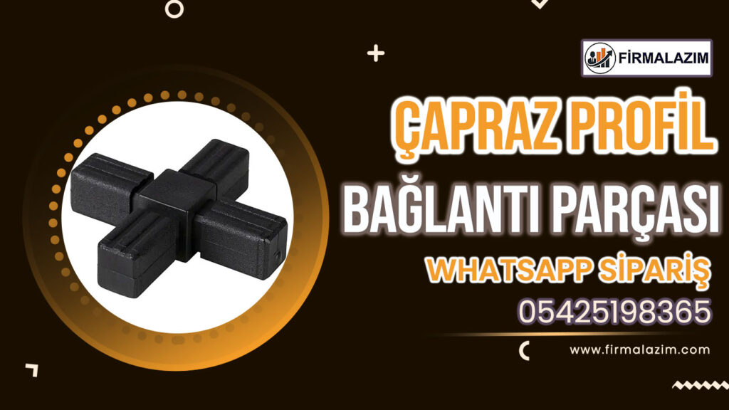 Çapraz Kutu Profil Bağlantı Parçası