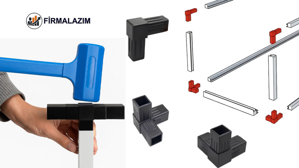 demir profil sistem bağlantı parçaları