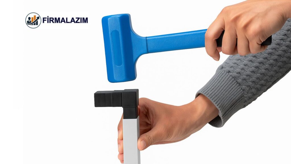 dikdörtgen demir profil bağlantı elemanları