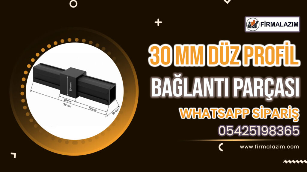 düz-kutu-profil-bağlantı-parçası