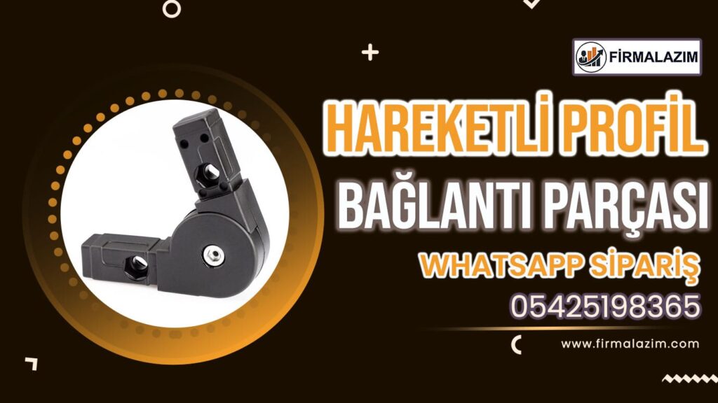 Hareketli Köşe L Kutu Profil Bağlantı Parçası