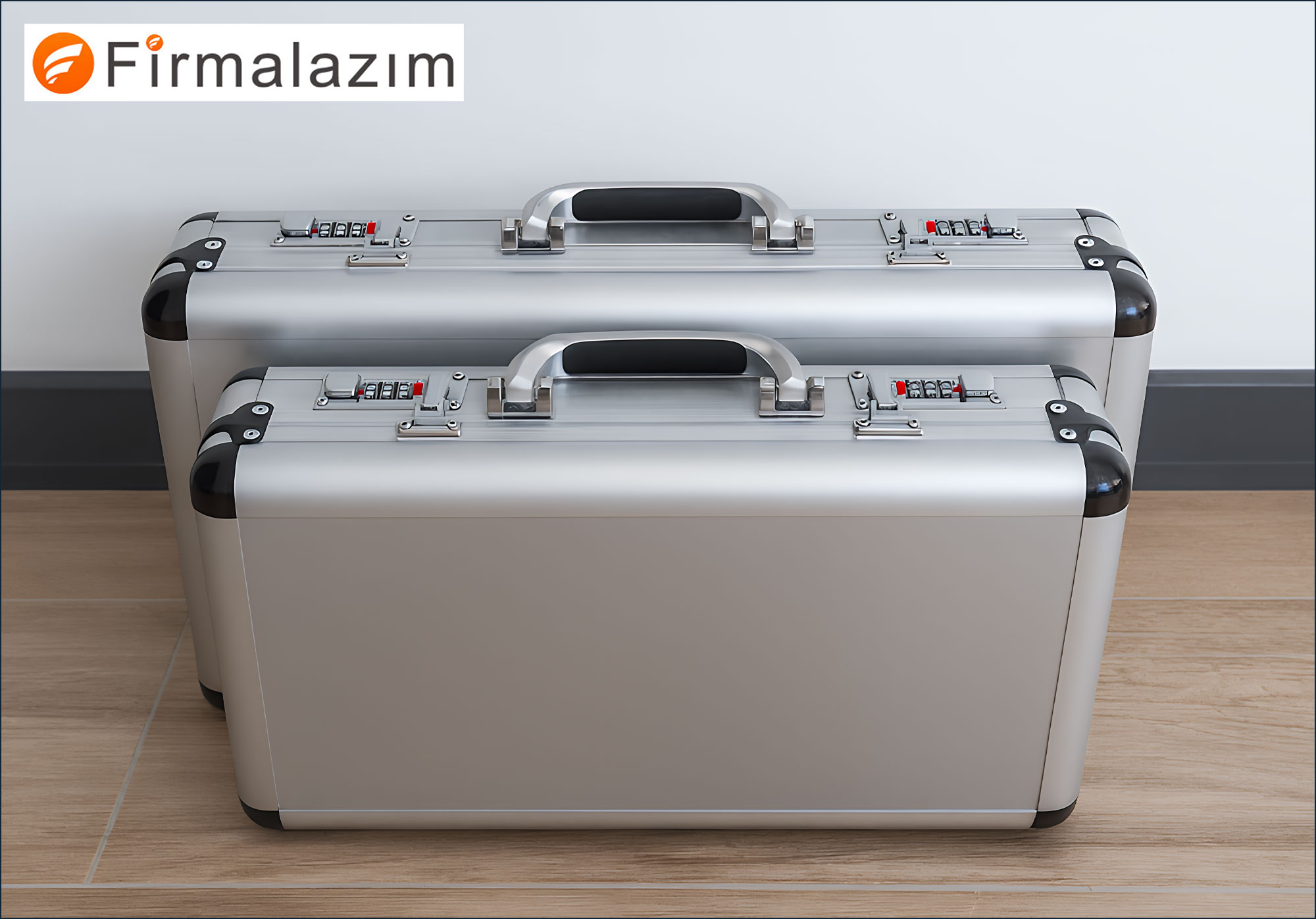 Kilitli Alüminyum Sunum Çantası