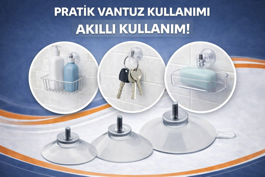 Dişli Saplı Vantuz