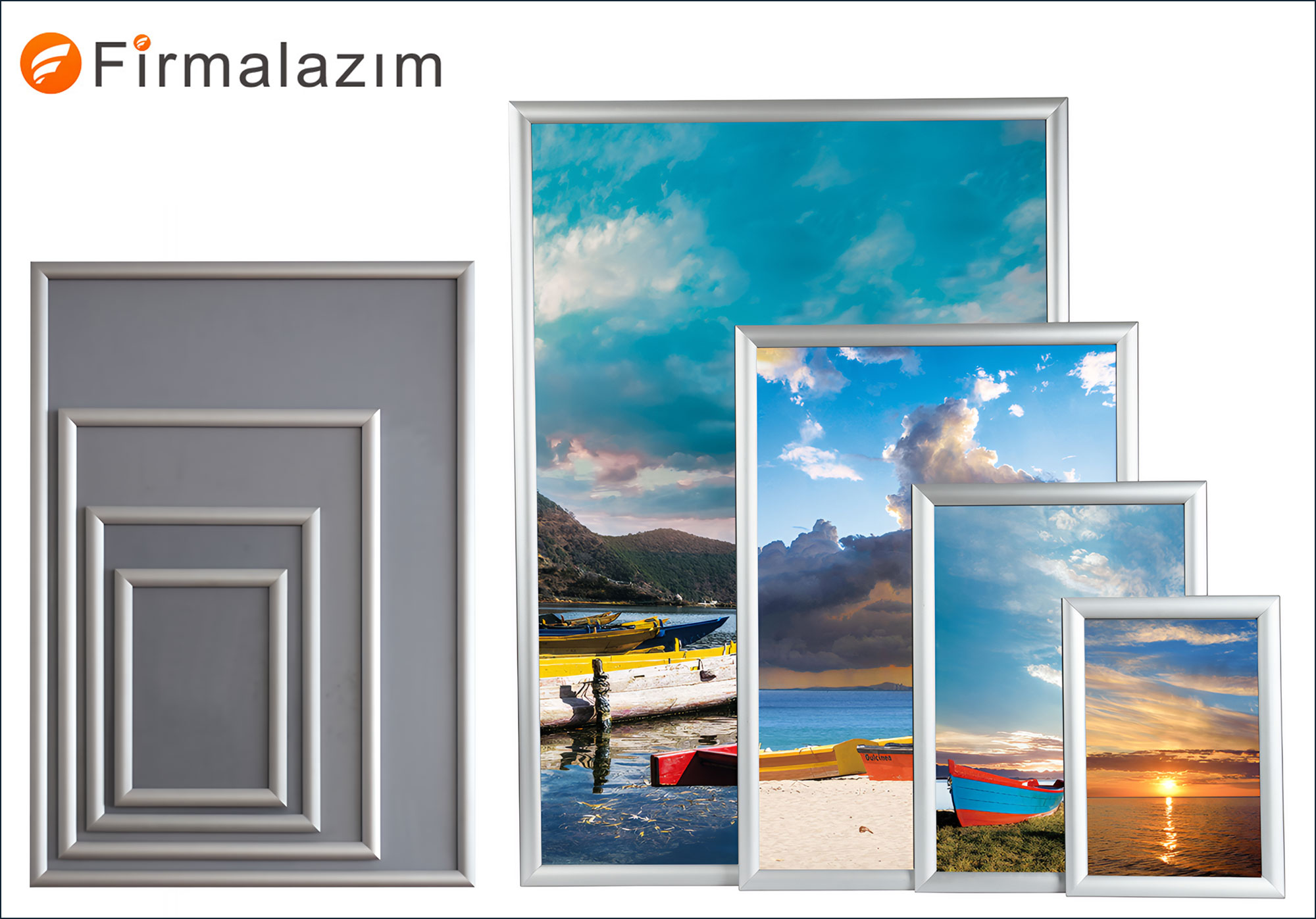 Alüminyum Çerçeveli Duyuru ve Ofis Panosu