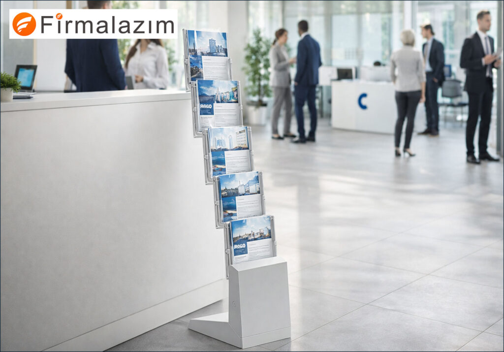 katlanır broşür standı