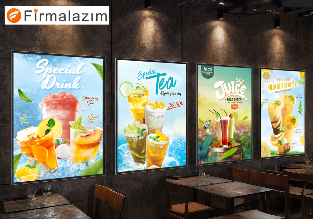 led-afiş-çerçevesi