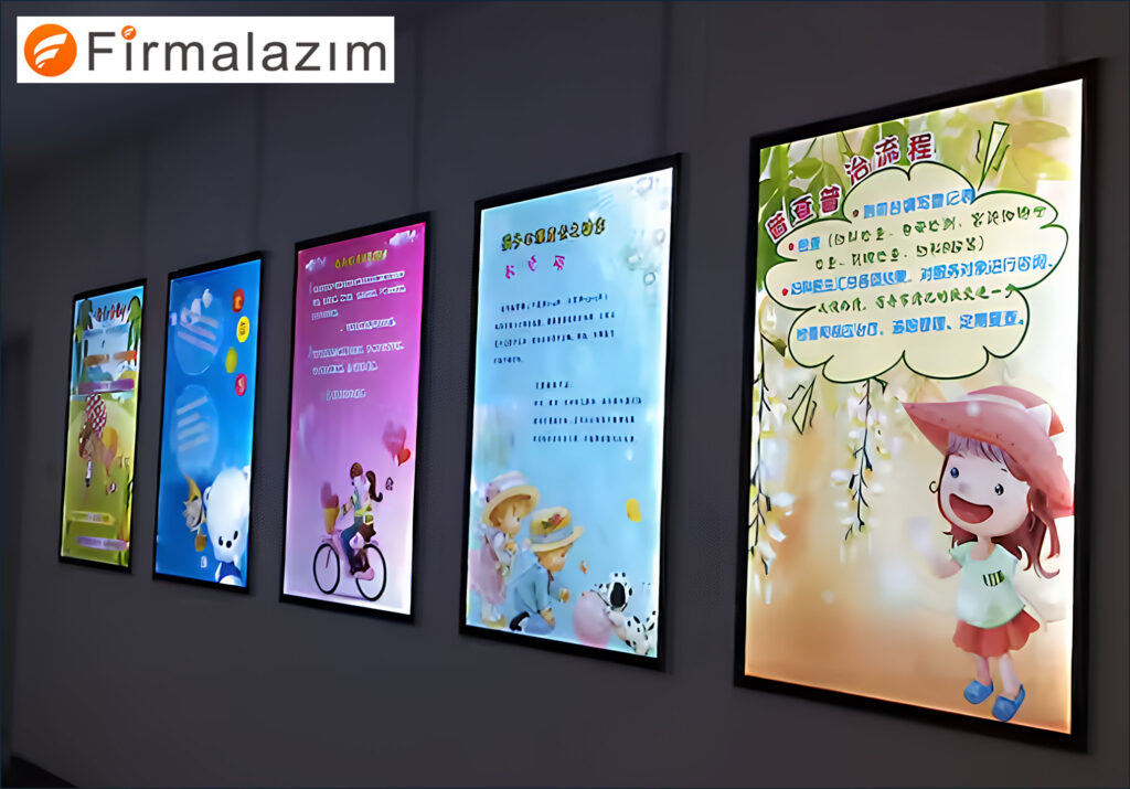 led-menü-çerçevesi