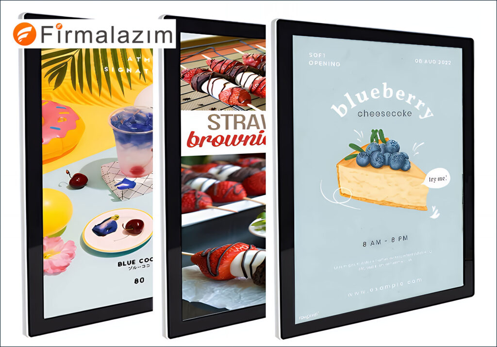 led-poster-çerçevesi