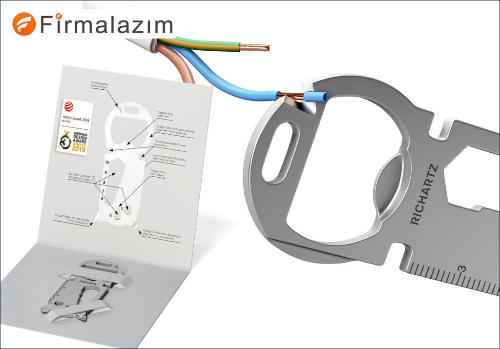 logolu çok amaçlı anahtarlık