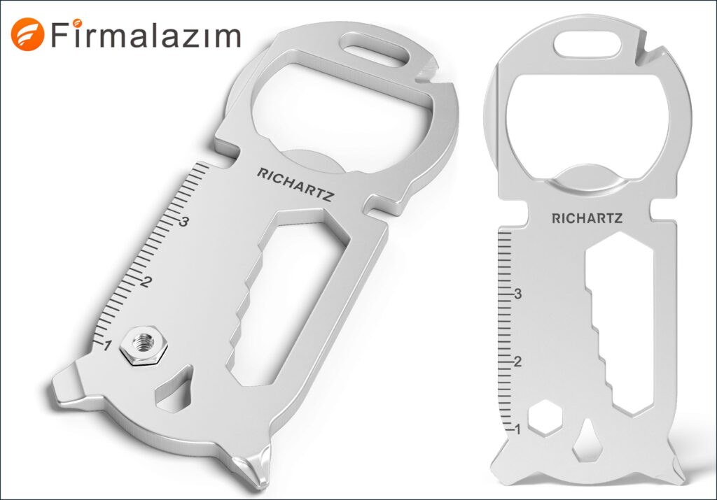 metal çok fonksiyonlu anahtarlık