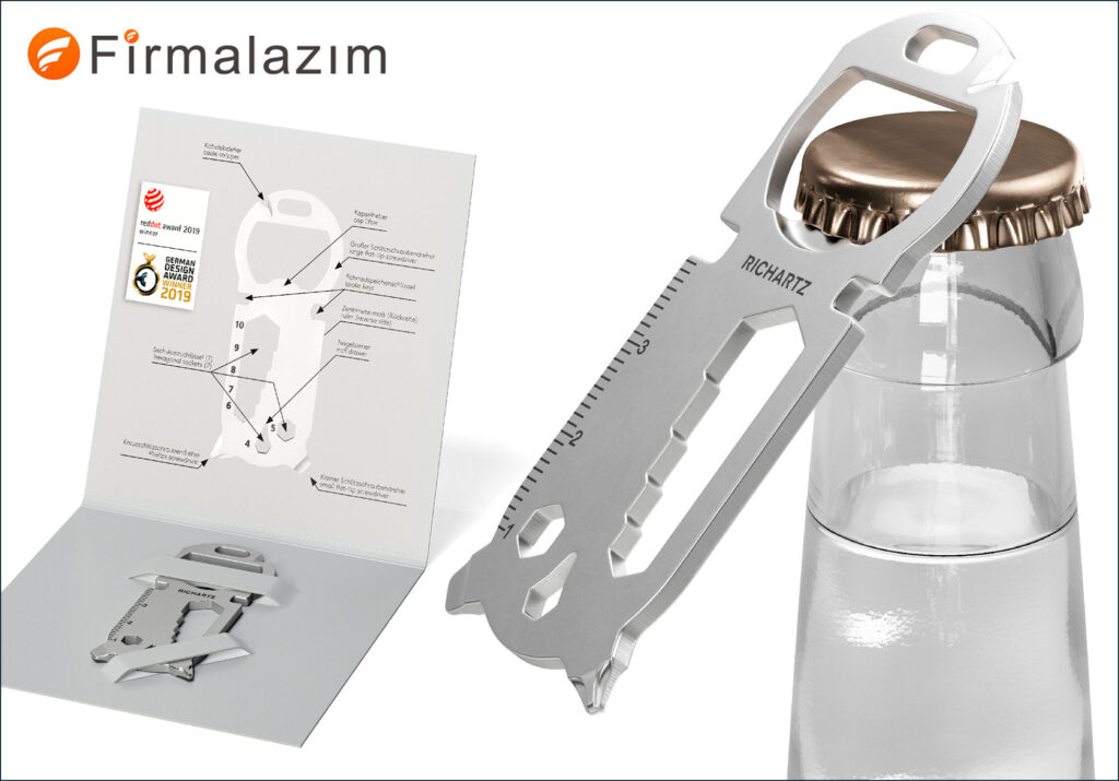 richartz çok amaçlı anahtarlık