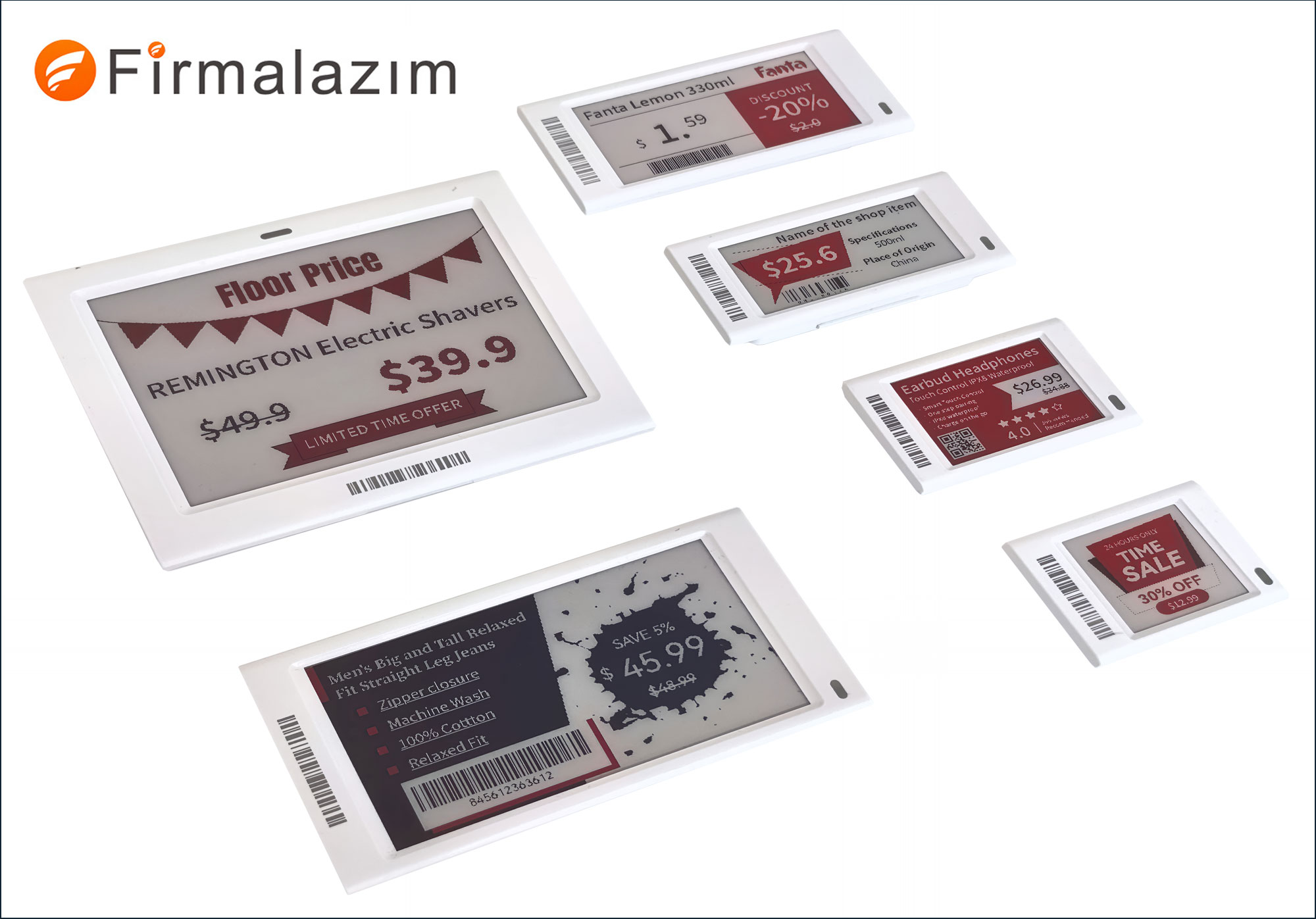 High Quality Electronic Shelf Labels Manufactured in Turkey High Quality Electronic Shelf Labels Manufactured in Turkey