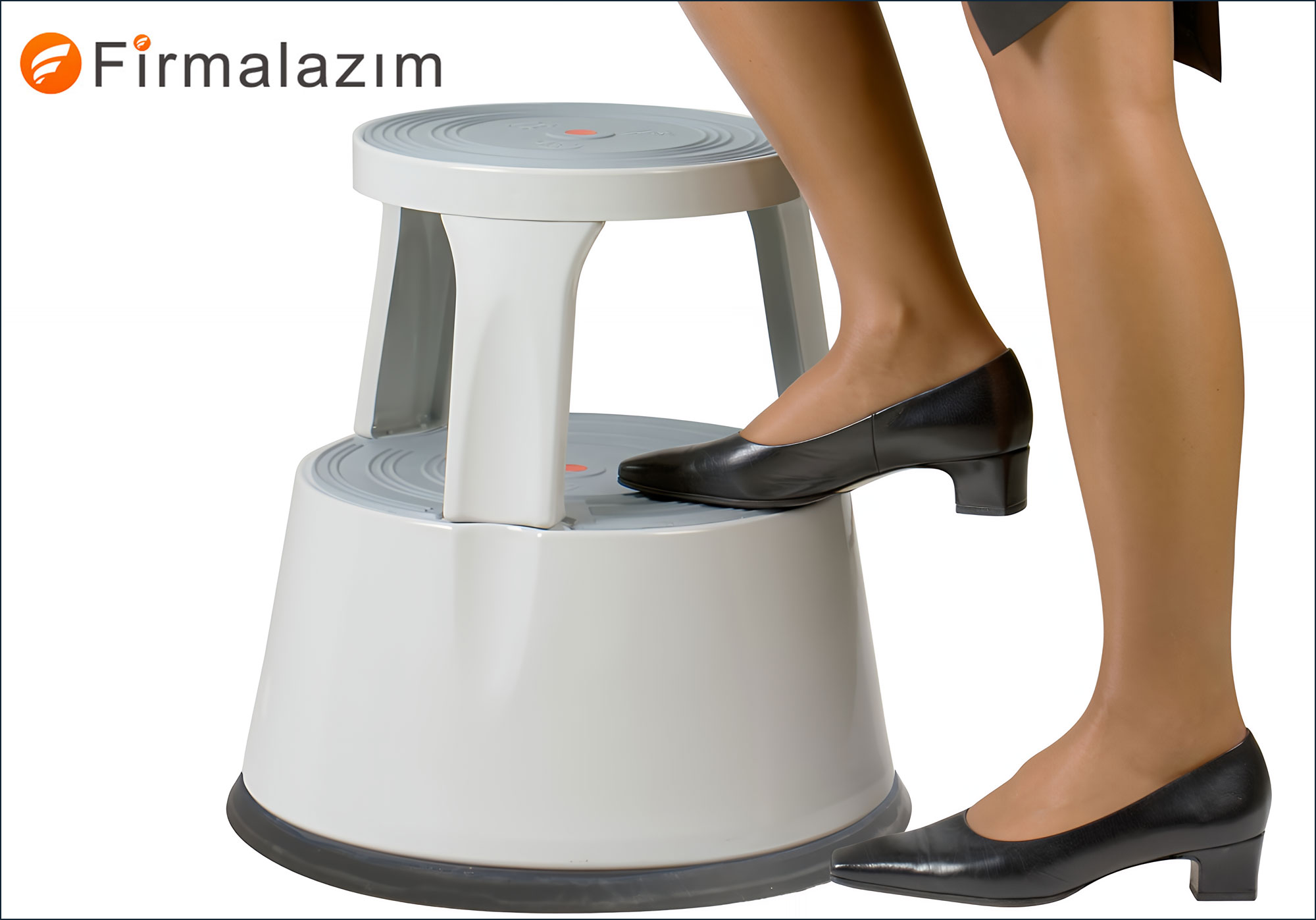 Plastic Mobile Stools with 150 kg Load Capacity