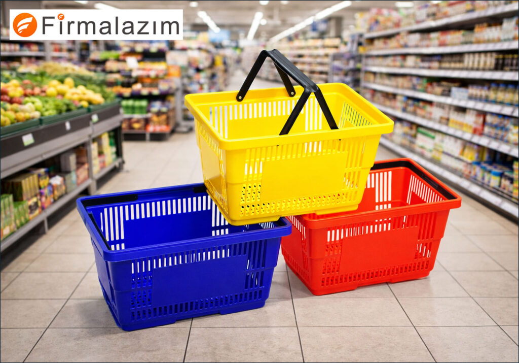 Double Handle Shopping Baskets in Turkey