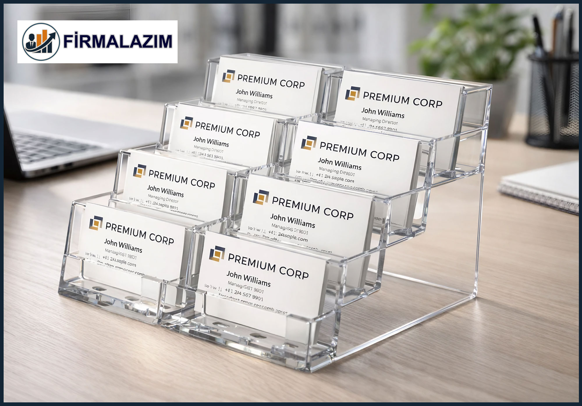 Akrilik ve Şeffaf Masaüstü Kartvizitliklerin Avantajları ve Dezavantajları