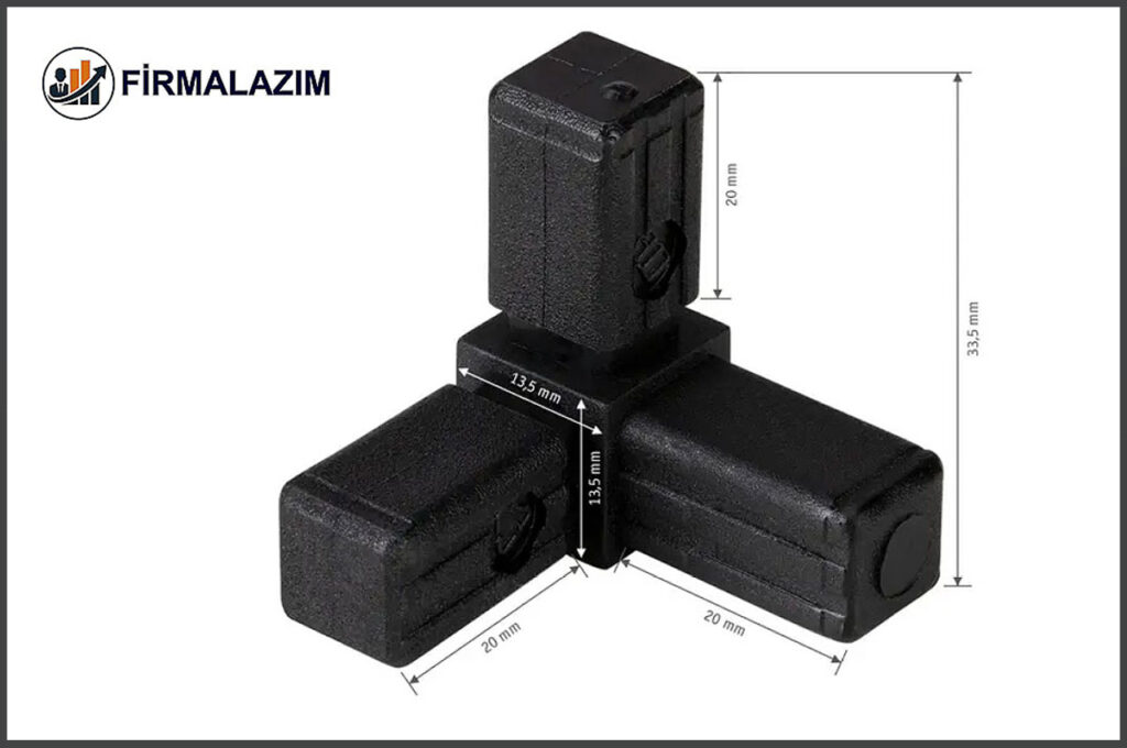 Çelik Alüminyum ve Plastik Kutu Profil Bağlantı Parçaları