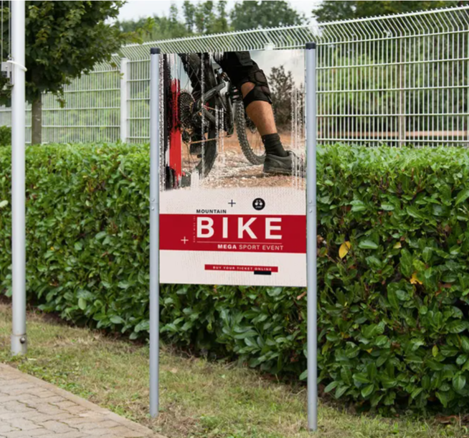 Metal Gövdeli Broşürlük Standı