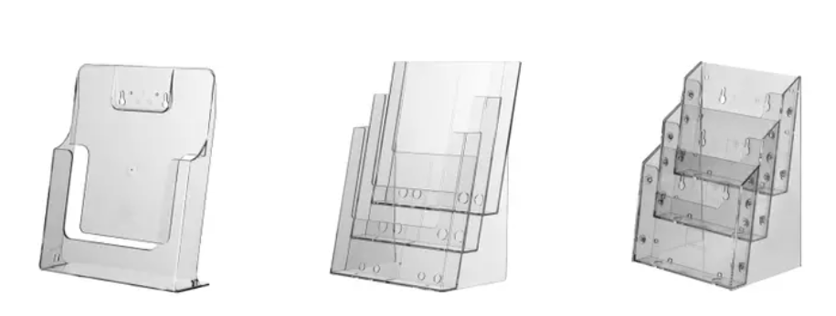 Şeffaf Pleksi Broşür Tutucu Ucuz ve Profesyonel