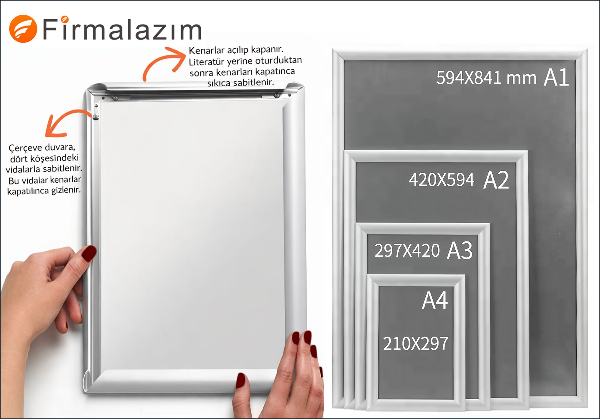 Lightweight and Sturdy Aluminum Poster Frames Aluminum Poster