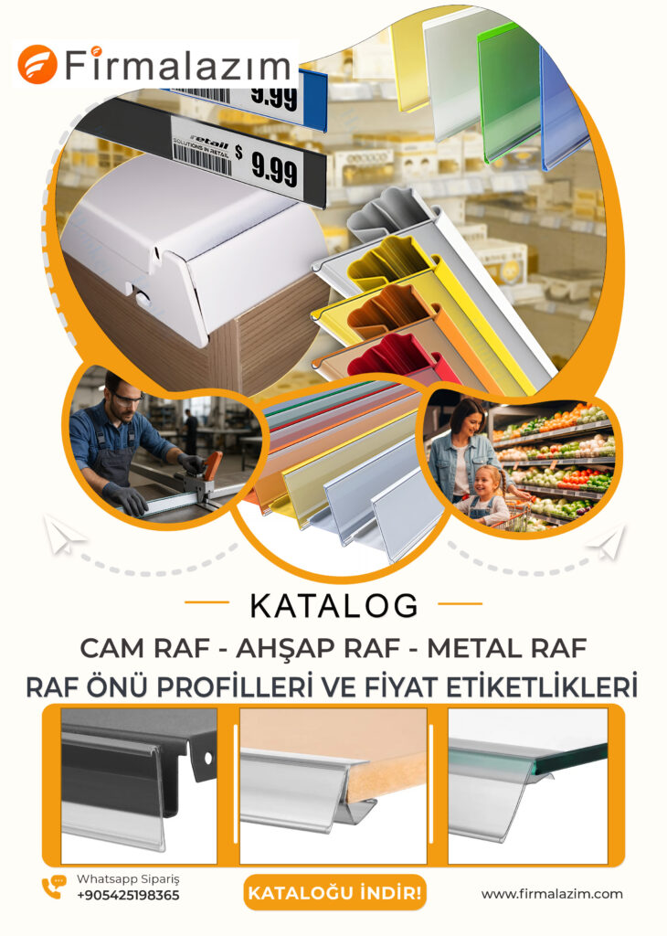 Online Katalog fiyat etiketligi ve raf etiketligi katalogu