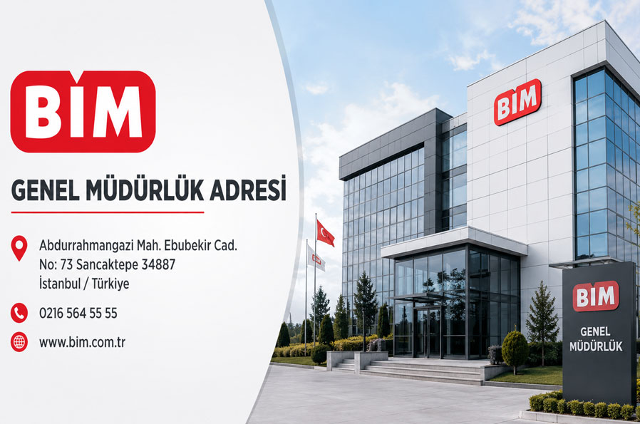 BİM Genel Müdürlük Adresi BİM Genel Müdürlük Adresi