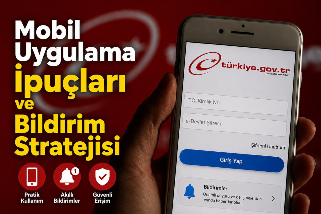 Mobil Uygulama İpuçları ve Bildirim Stratejisi