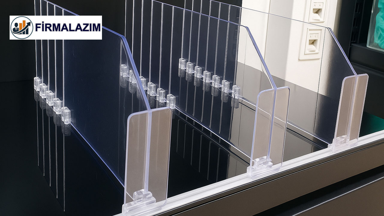 Plastic Shelf Separator for Cosmetic Plastic Shelf Separator for Cosmetic