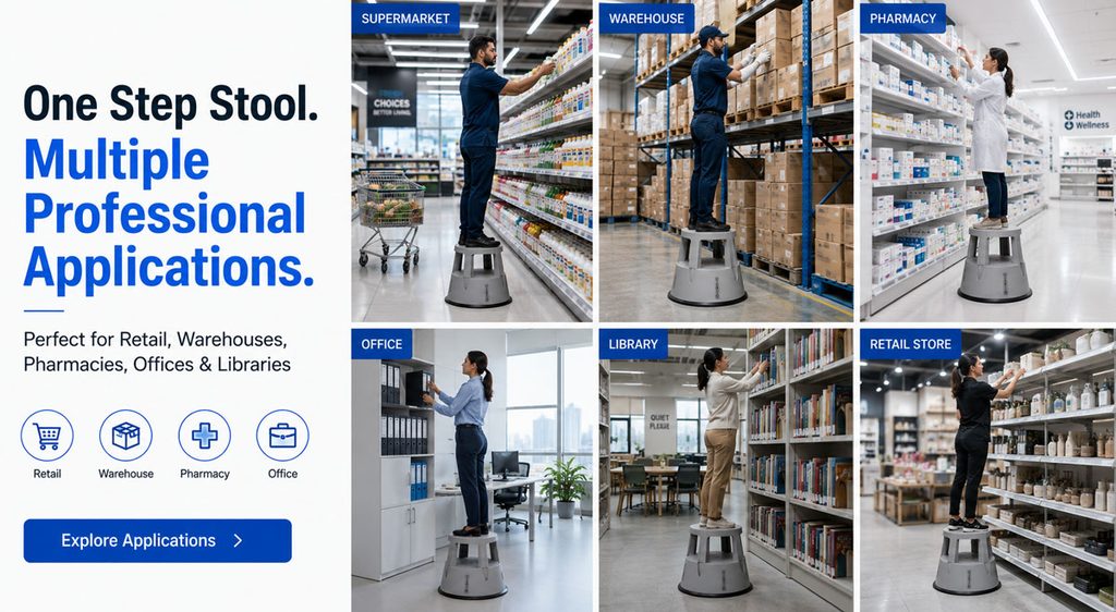Commercial Step Stool UAE