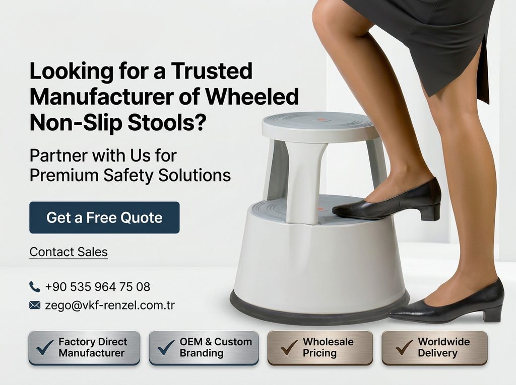 Heavy Duty Rolling Step Stool Qatar